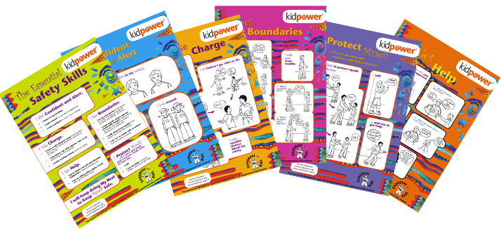 Kidpower Confident Kids - Guide including six A3 posters