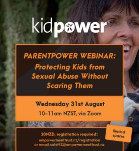 Flier for Parentpower Webinar